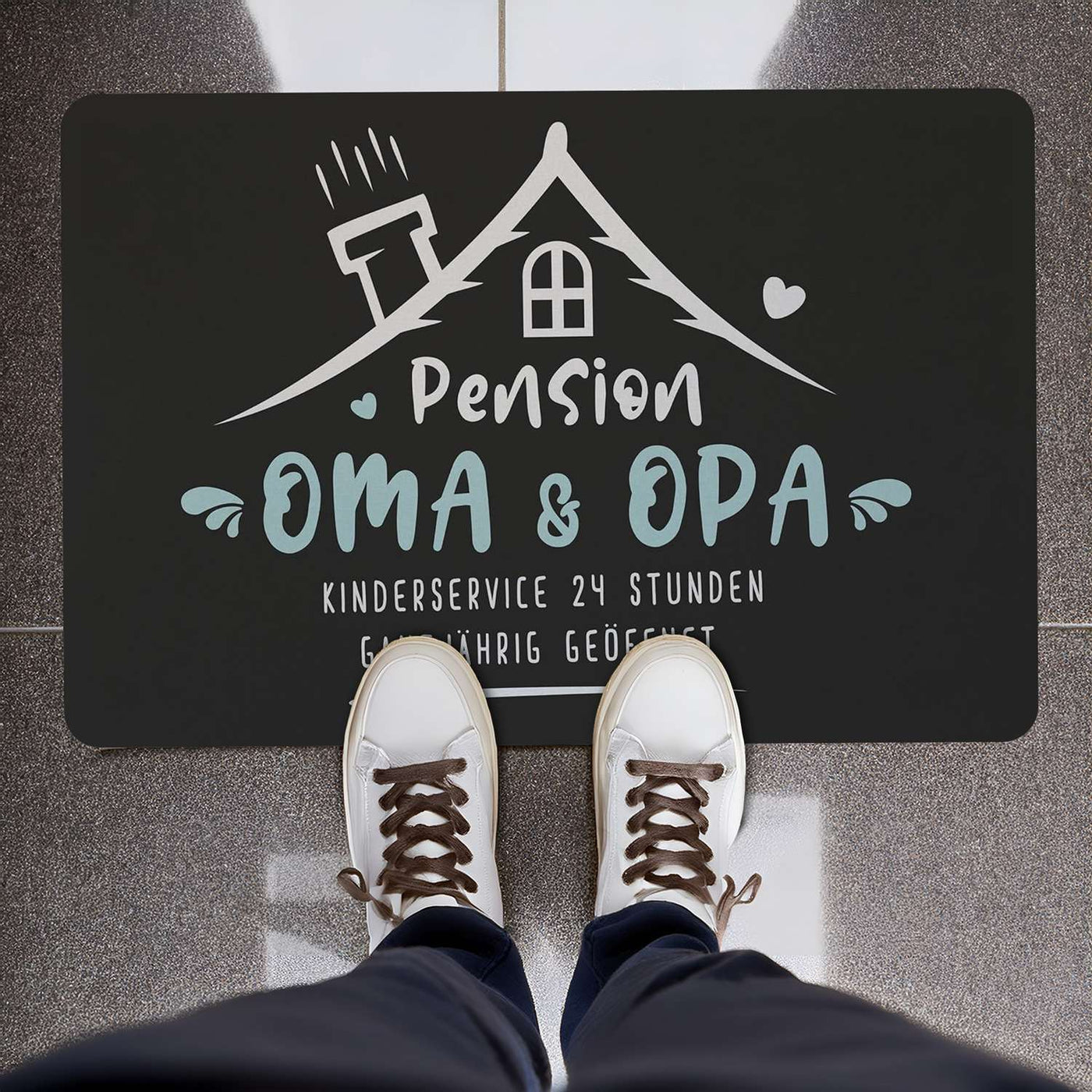 Fußmatte - Pension Oma & Opa