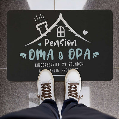 Fußmatte - Pension Oma & Opa
