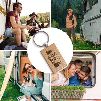Schlüsselanhänger - Camper (Motiv)