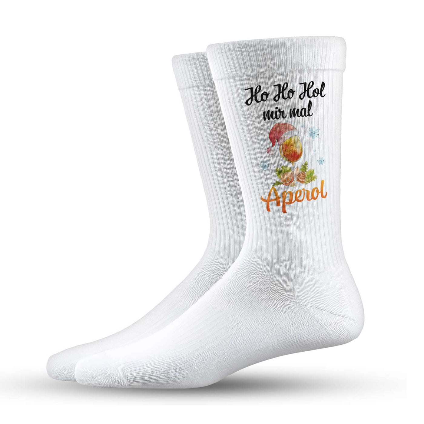 Socken - Ho Ho Hol mir Aperol (Aperol Glas)