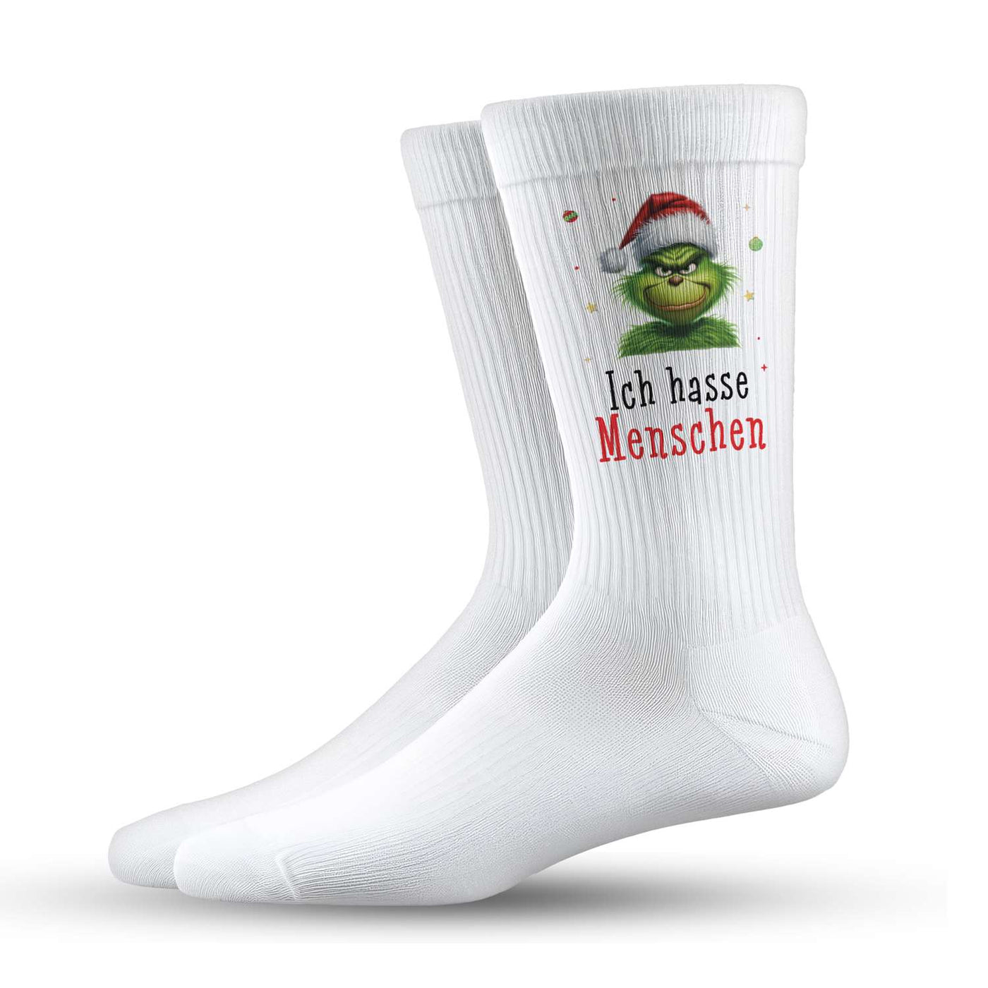 Socken - Grinch - Ich hasse Menschen (CS)