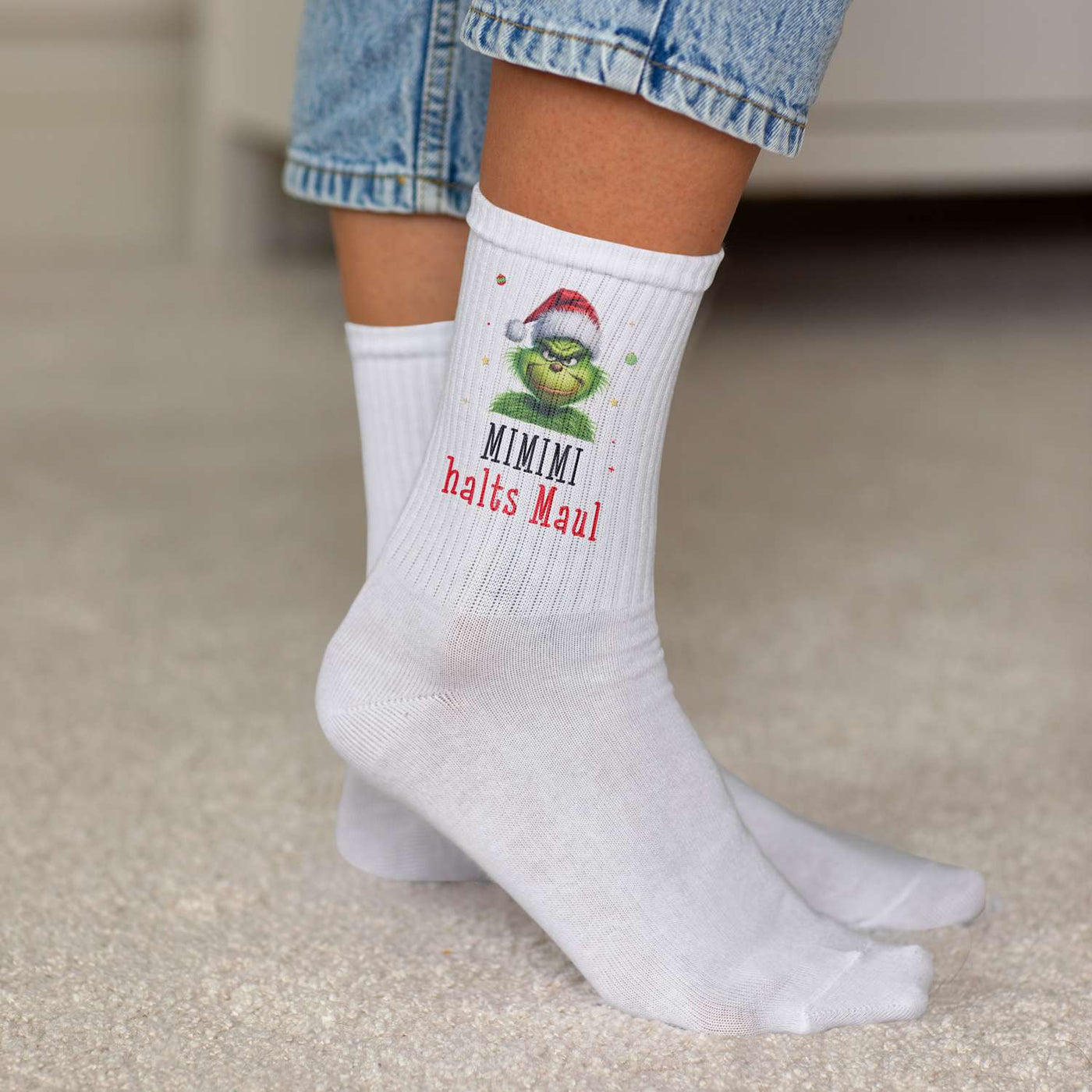 Socken - Grinch - Mimimi Halts Maul! (CS)