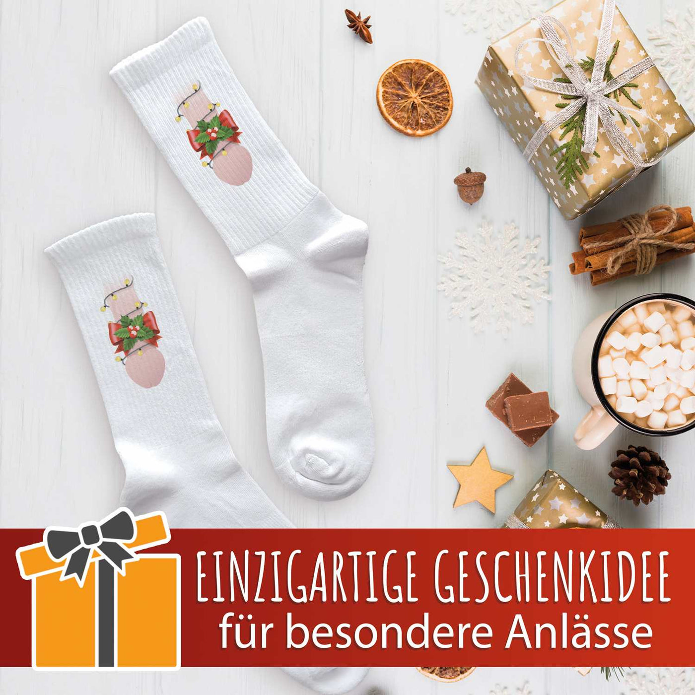 Socken - Penis - Pimmel (Weihnachtsedition)