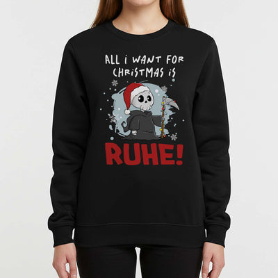 Weihnachtspullover - Sensebald - All I want for Christmas is Ruhe!