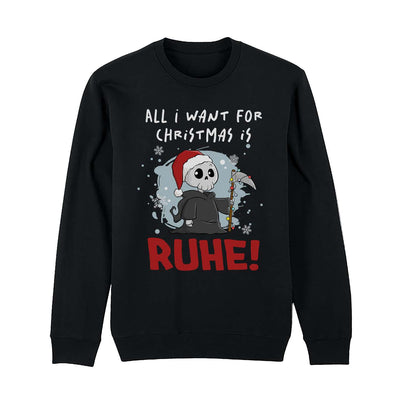 Weihnachtspullover - Sensebald - All I want for Christmas is Ruhe!