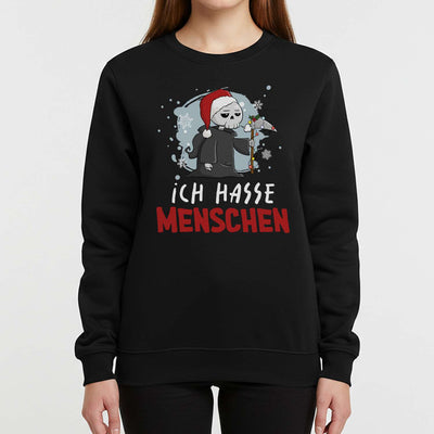 Weihnachtspullover - Sensebald - Ich hasse Menschen
