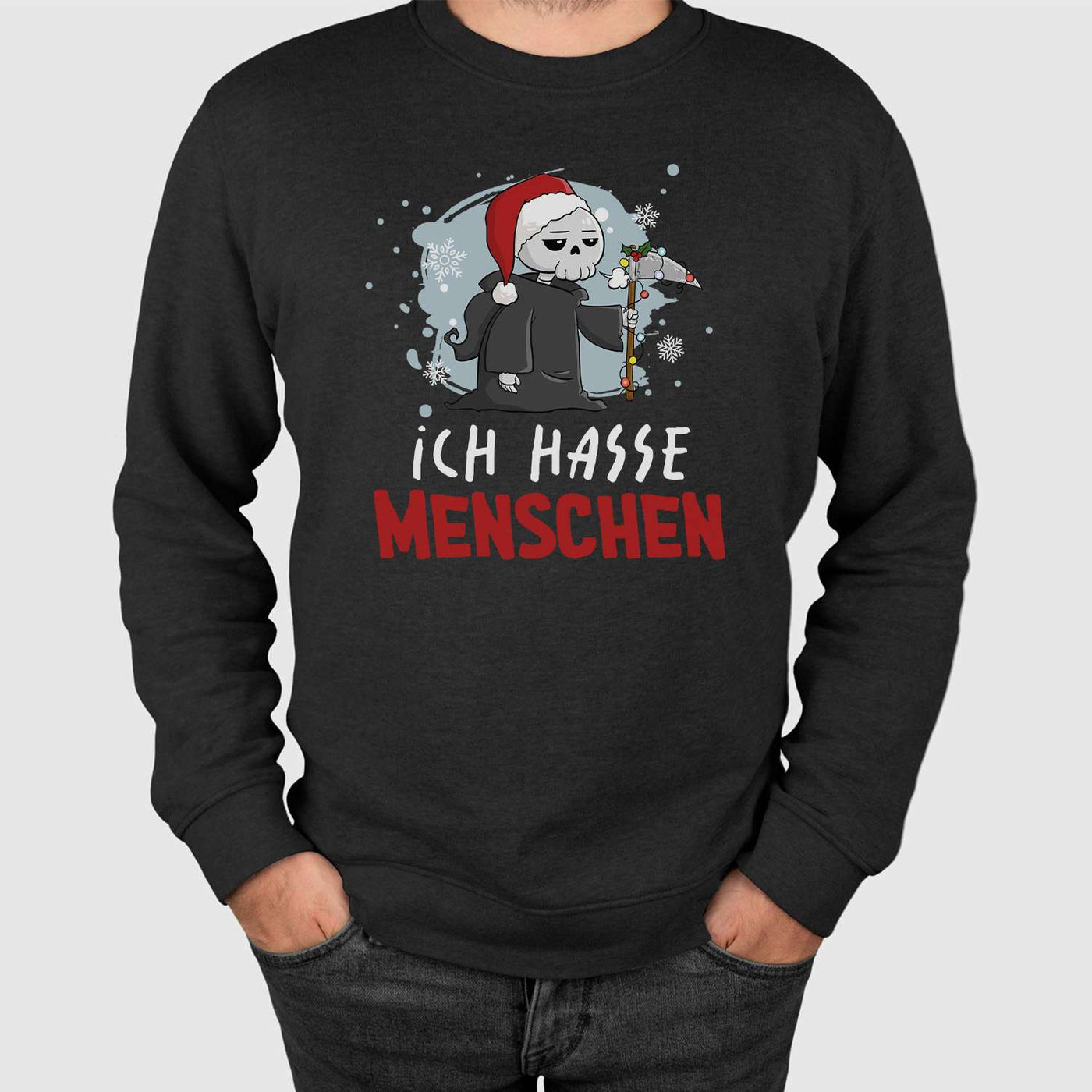 Weihnachtspullover - Sensebald - Ich hasse Menschen