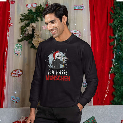 Weihnachtspullover - Sensebald - Ich hasse Menschen