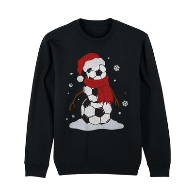 Weihnachtspullover - Fußball-Schneemann