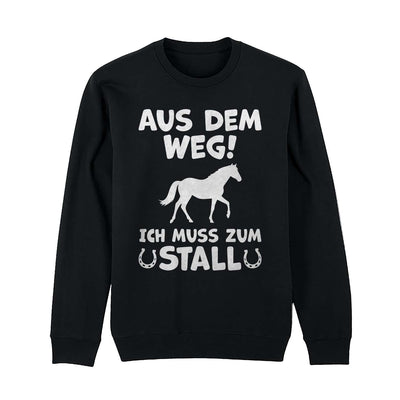 Pullover - Aus dem Weg! Ich muss zum Stall