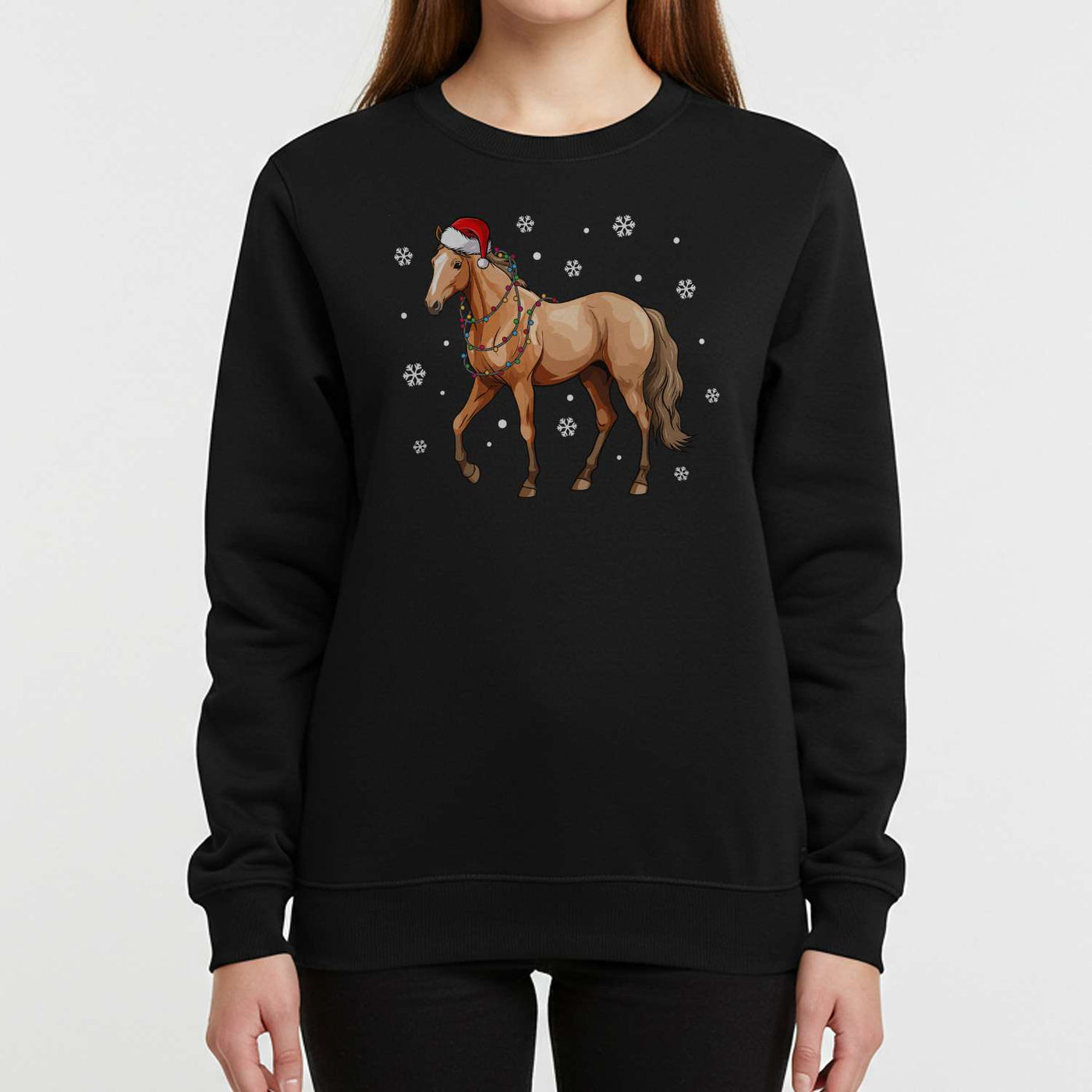 Weihnachtspullover - Pferd