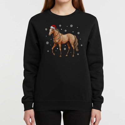 Weihnachtspullover - Pferd