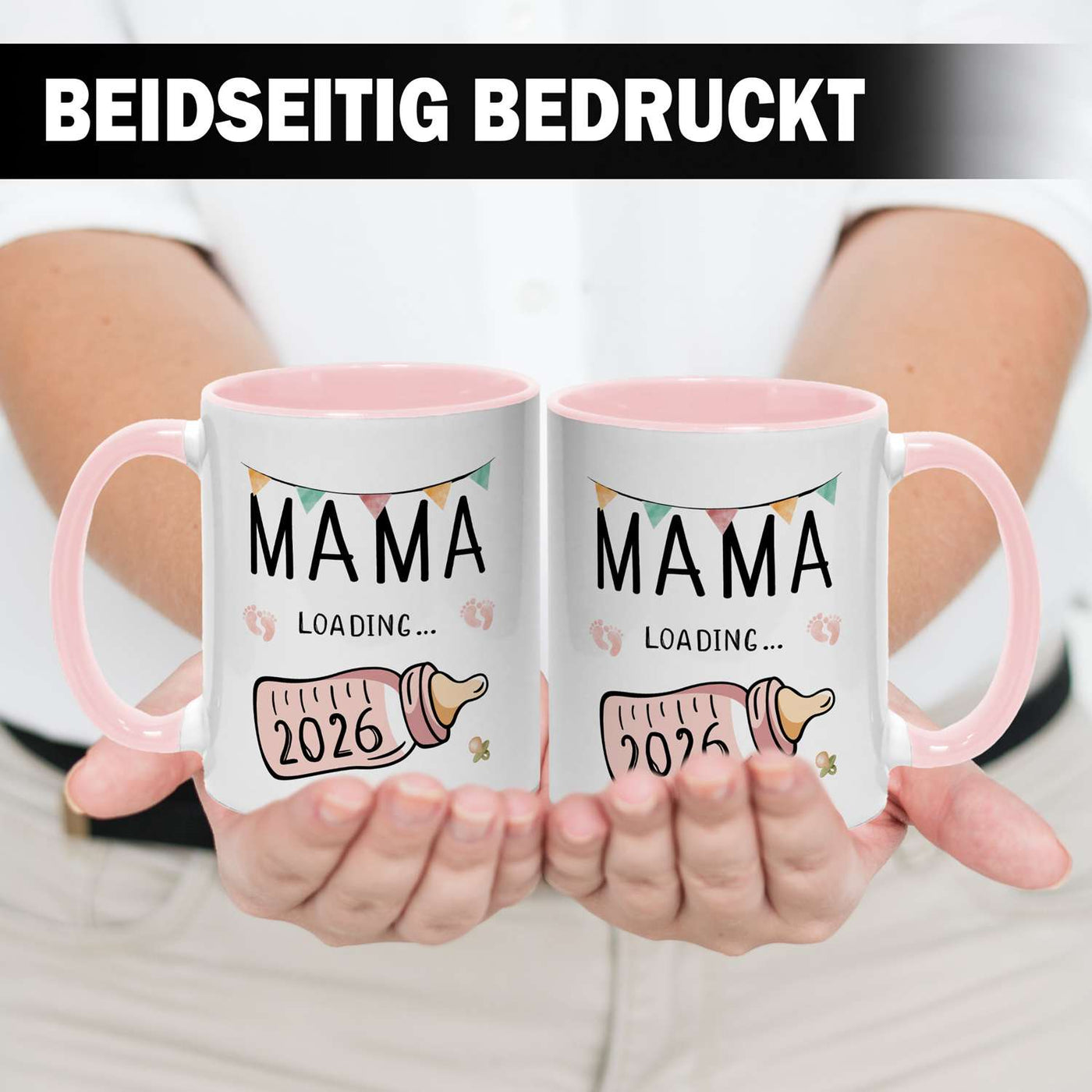 Tasse - Mama loading mit Babyflasche (2026)