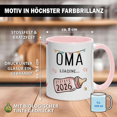Tasse - Oma loading mit Babyflasche (2026)