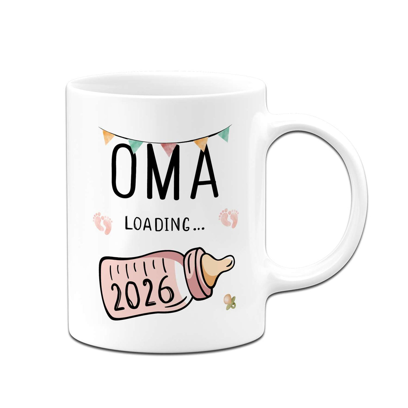 Tasse - Oma loading mit Babyflasche (2026)