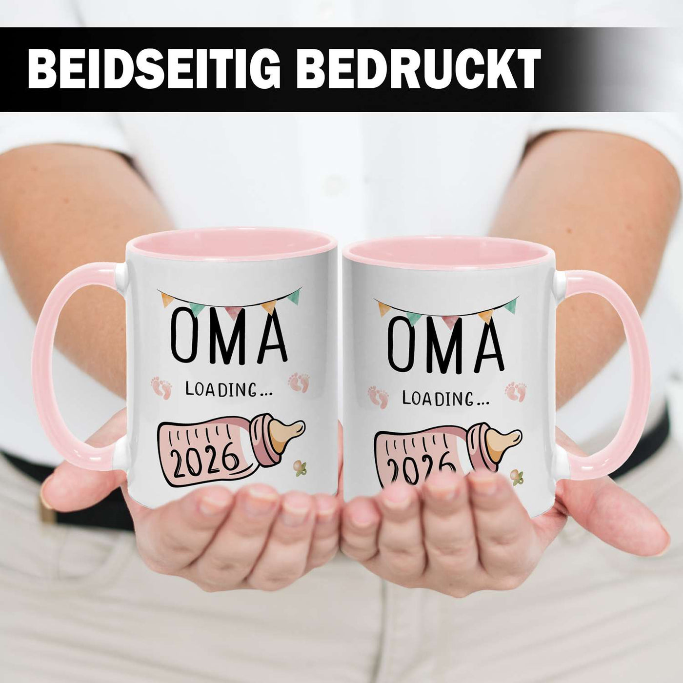 Tasse - Oma loading mit Babyflasche (2026)