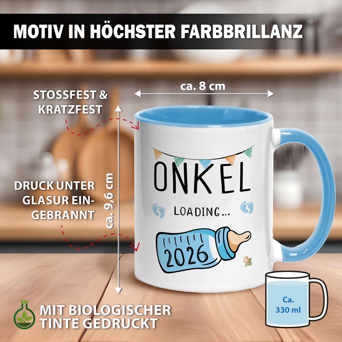 Tasse - Onkel loading mit Babyflasche (2026)