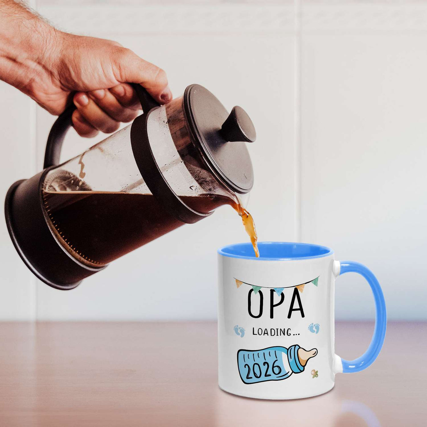 Tasse - Opa loading mit Babyflasche (2026)