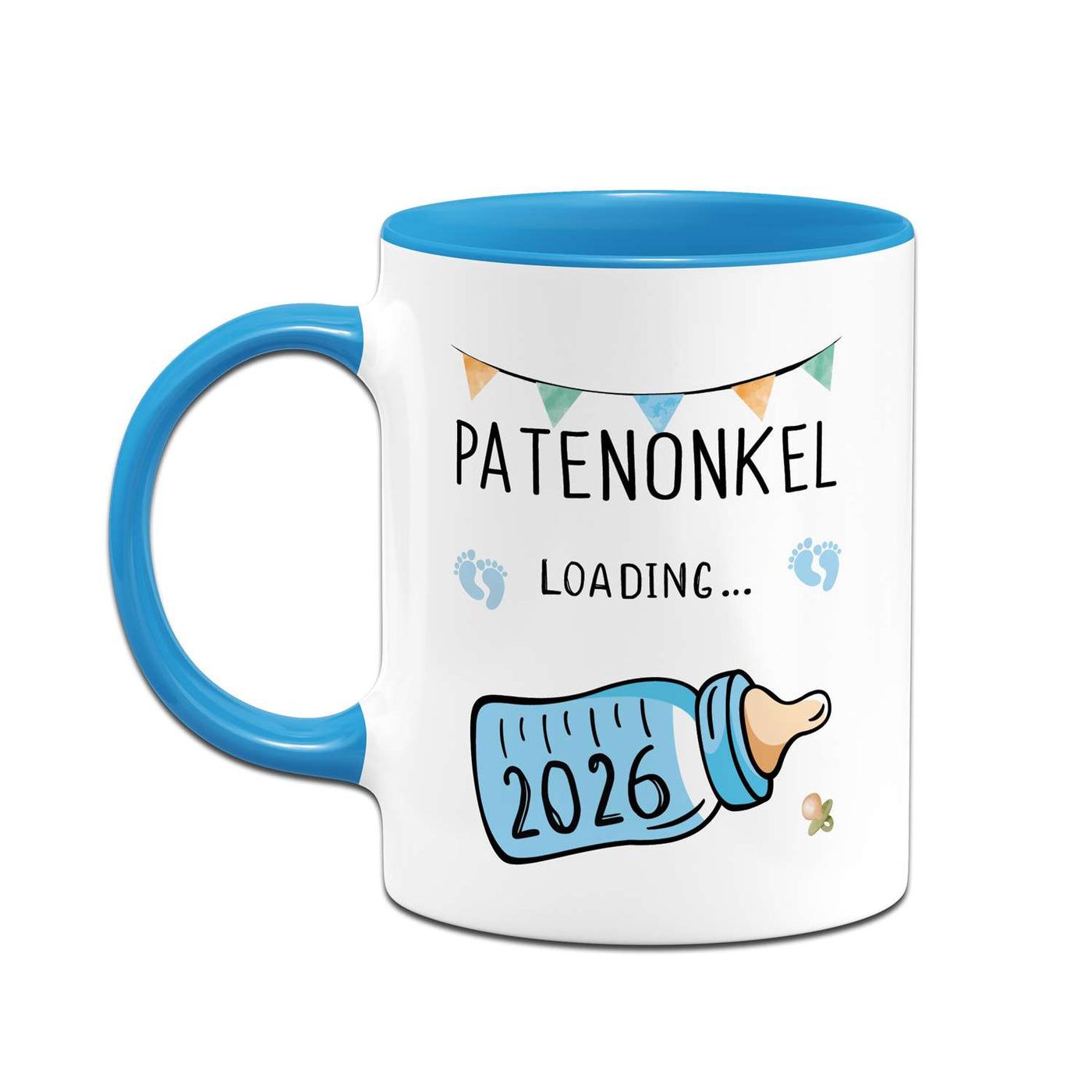 Tasse - Patenonkel loading mit Babyflasche (2026)