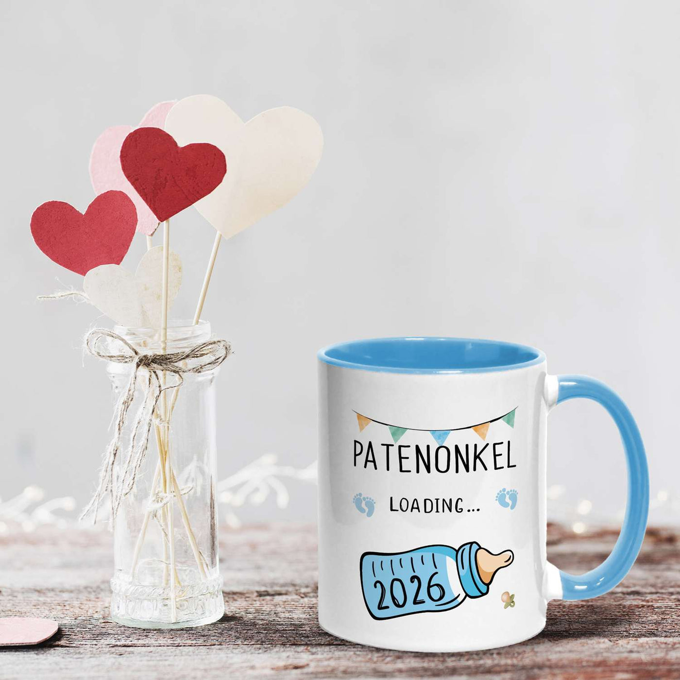 Tasse - Patenonkel loading mit Babyflasche (2026)