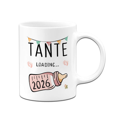 Tasse - Tante loading mit Babyflasche (2026)