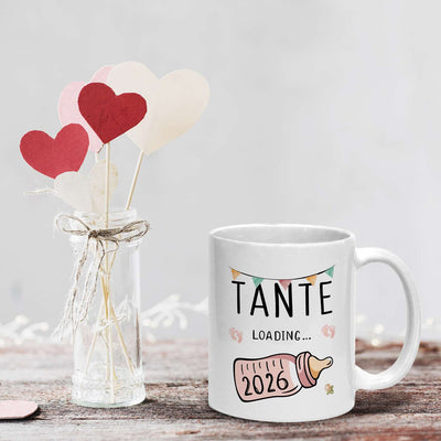 Tasse - Tante loading mit Babyflasche (2026)