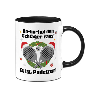 Tasse - Ho-ho-hol den Schläger raus! Es ist Padelzeit!