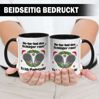 Tasse - Ho-ho-hol den Schläger raus! Es ist Padelzeit!