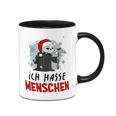 Sensebald Tasse - Ich hasse Menschen (Weihnachten)