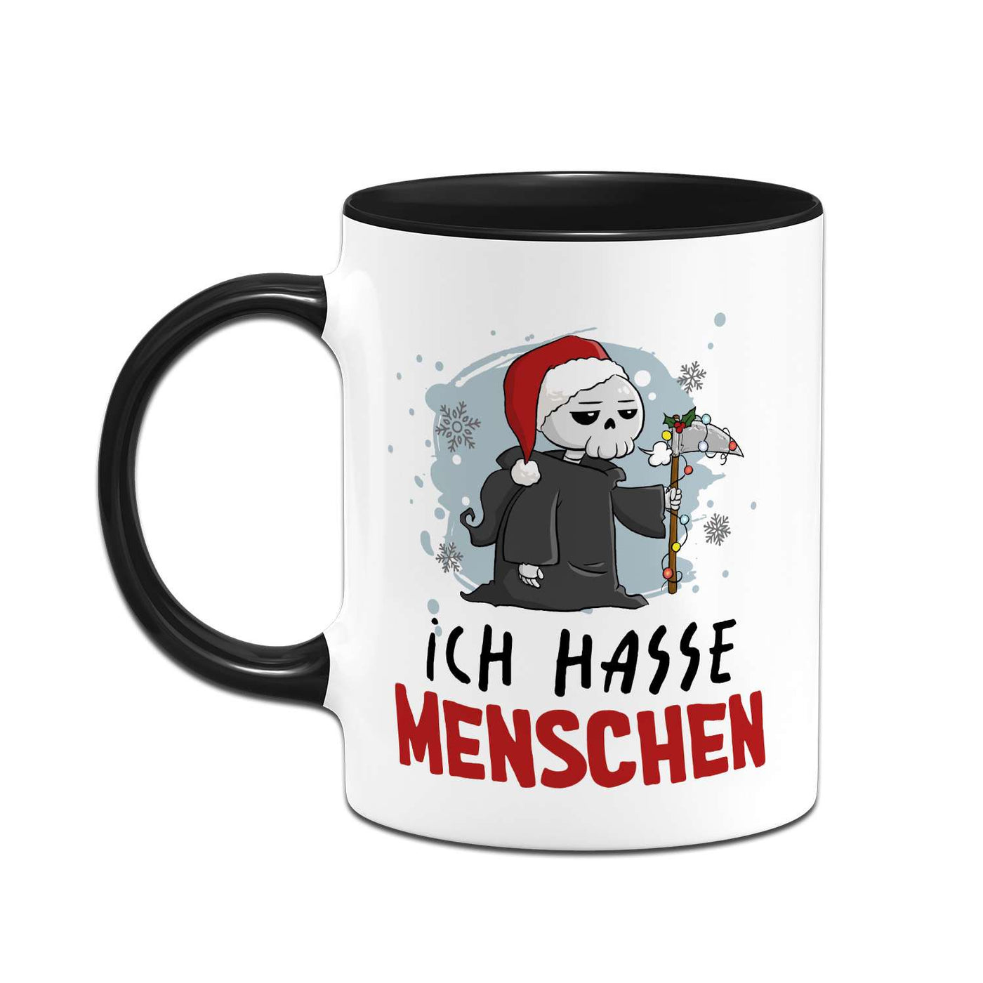 Sensebald Tasse - Ich hasse Menschen (Weihnachten)