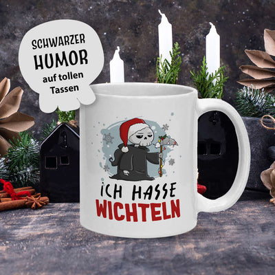 Sensebald Tasse - Ich hasse Wichteln