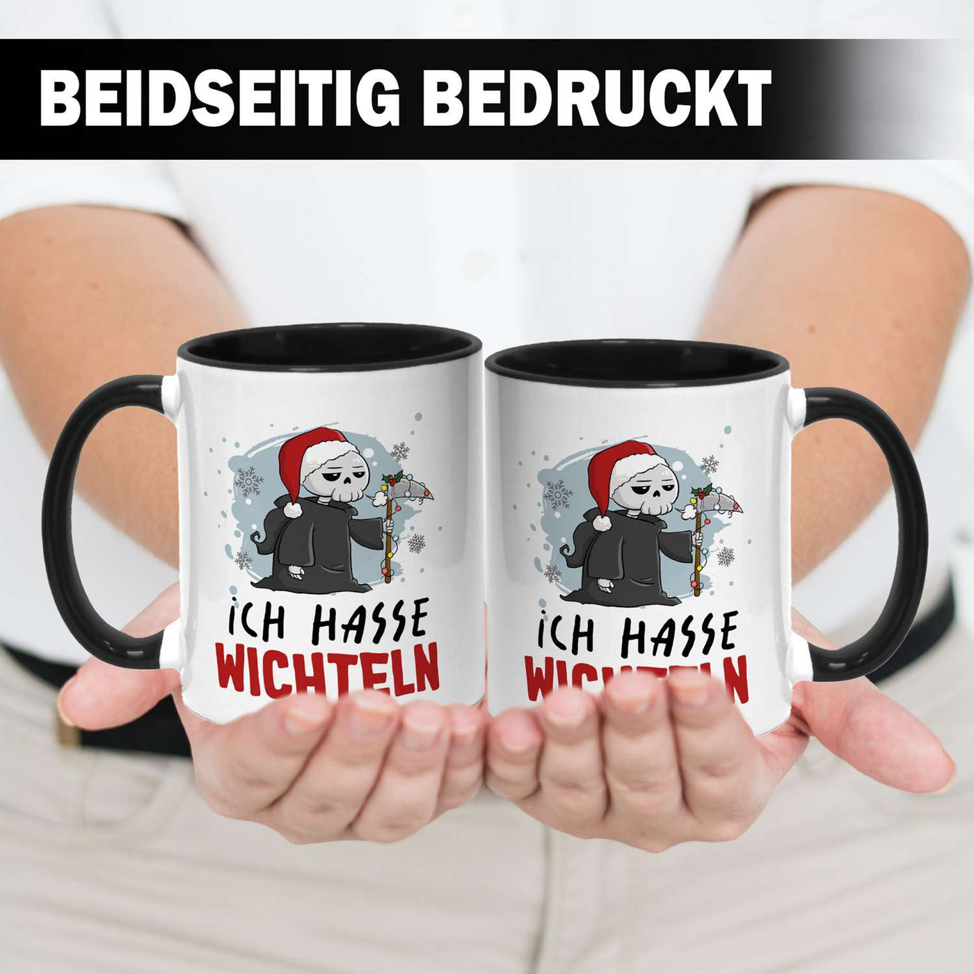 Sensebald Tasse - Ich hasse Wichteln