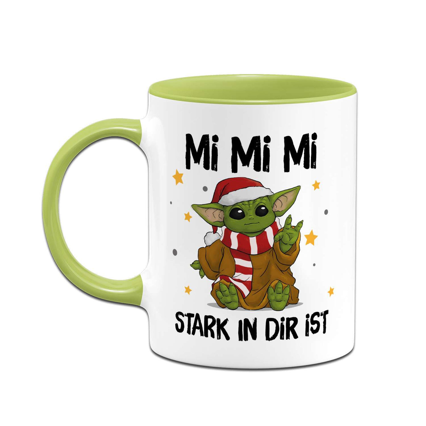 Tasse - Baby Yoda - Mi Mi Mi stark in Dir ist (Weihnachten)
