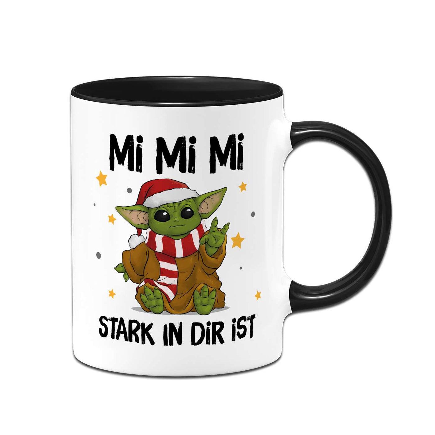 Tasse - Baby Yoda - Mi Mi Mi stark in Dir ist (Weihnachten)