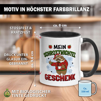 Tasse - Mein Schrottwichtel-Geschenk - Ratzfatz das Faultier