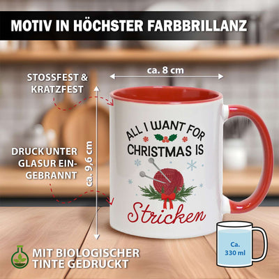 Tasse - All I want for Christmas is Stricken