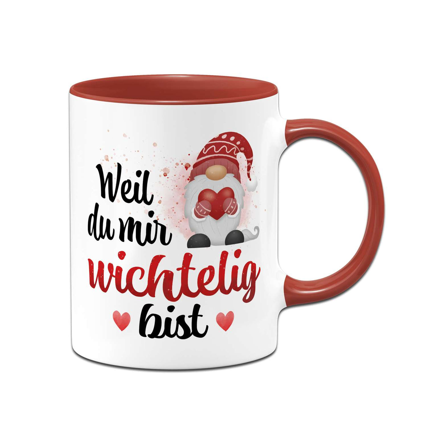 Tasse - Weil du mir wichtelig bist