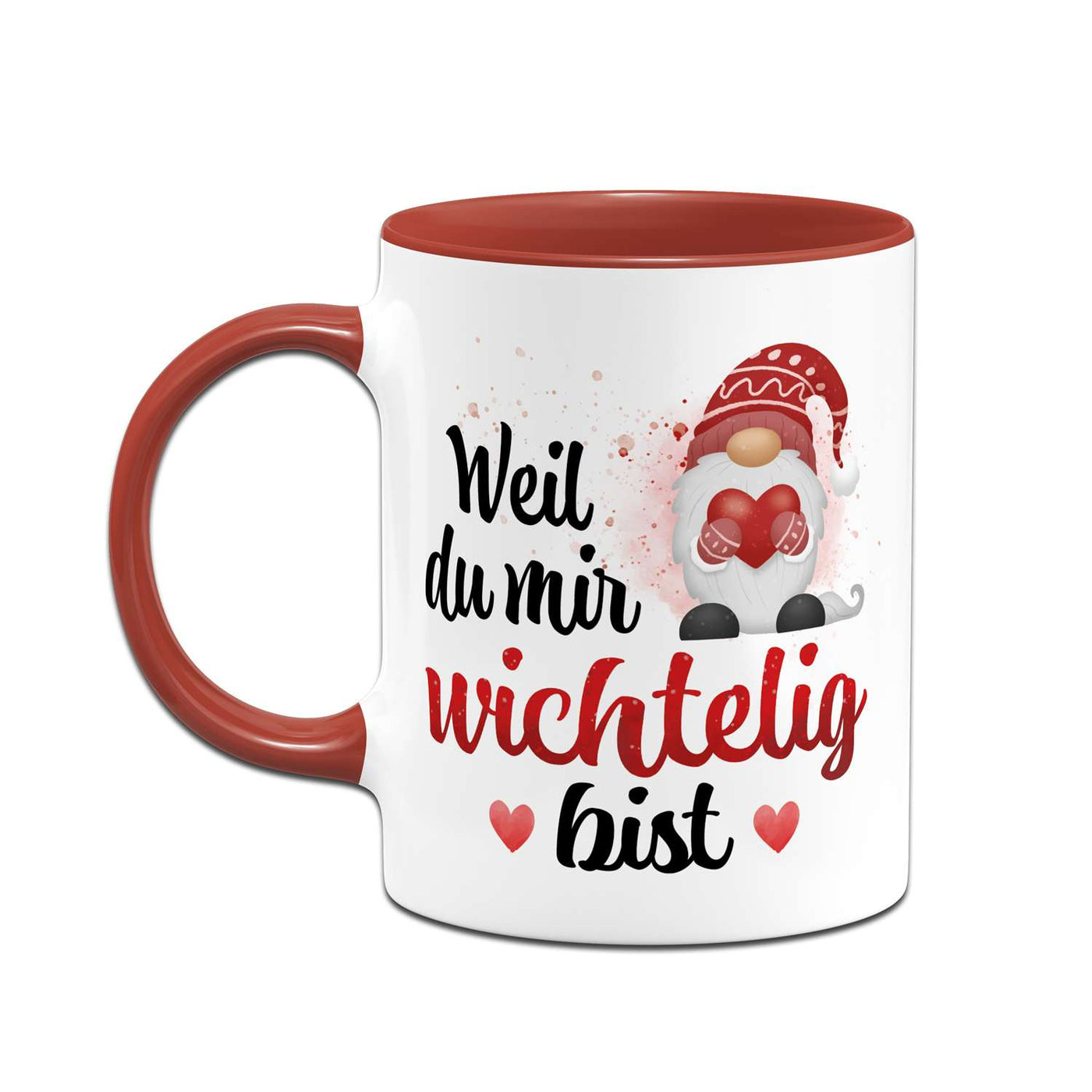 Tasse - Weil du mir wichtelig bist