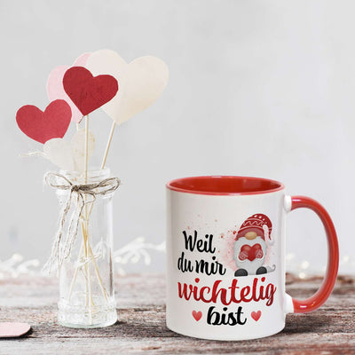 Tasse - Weil du mir wichtelig bist