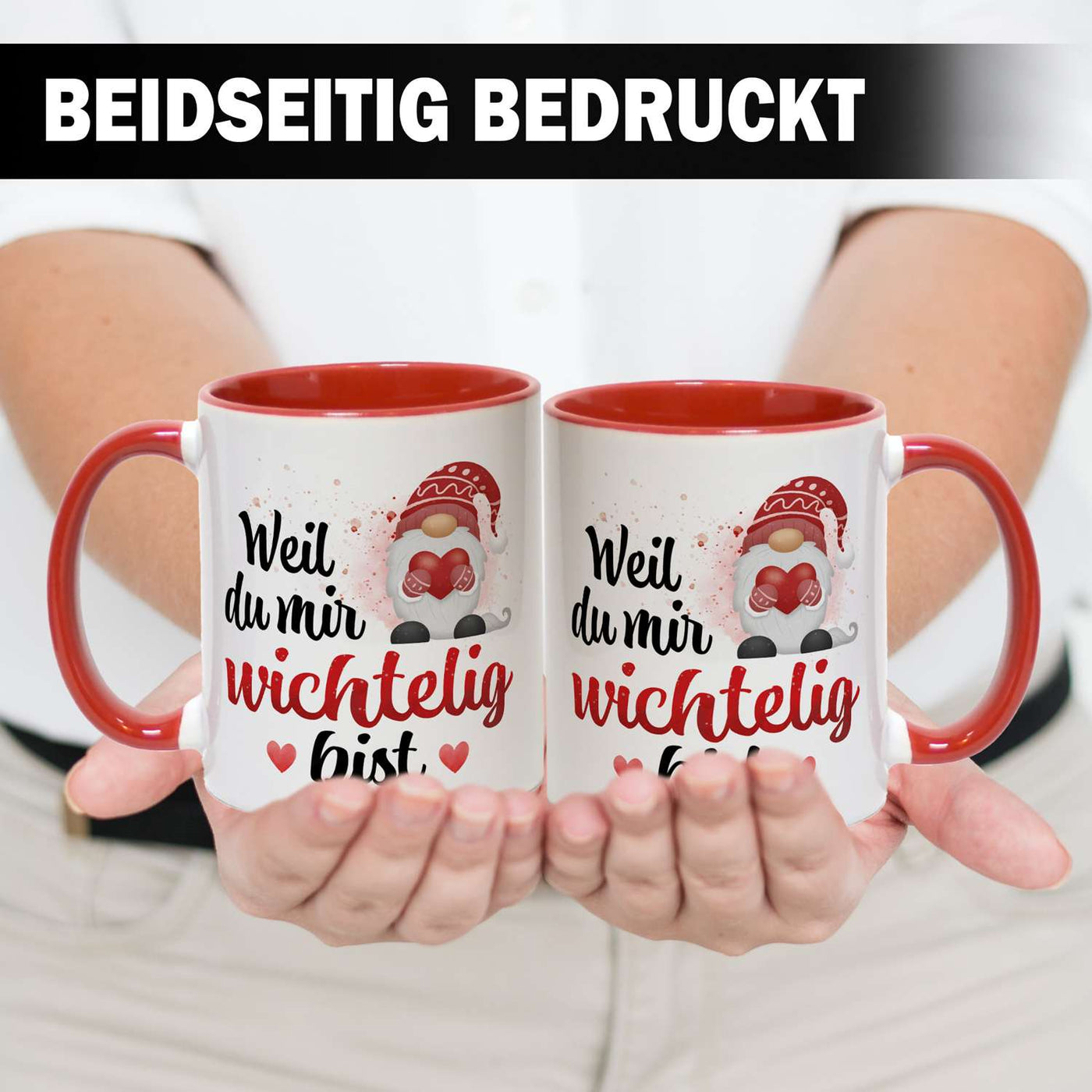 Tasse - Weil du mir wichtelig bist