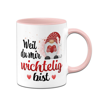 Tasse - Weil du mir wichtelig bist