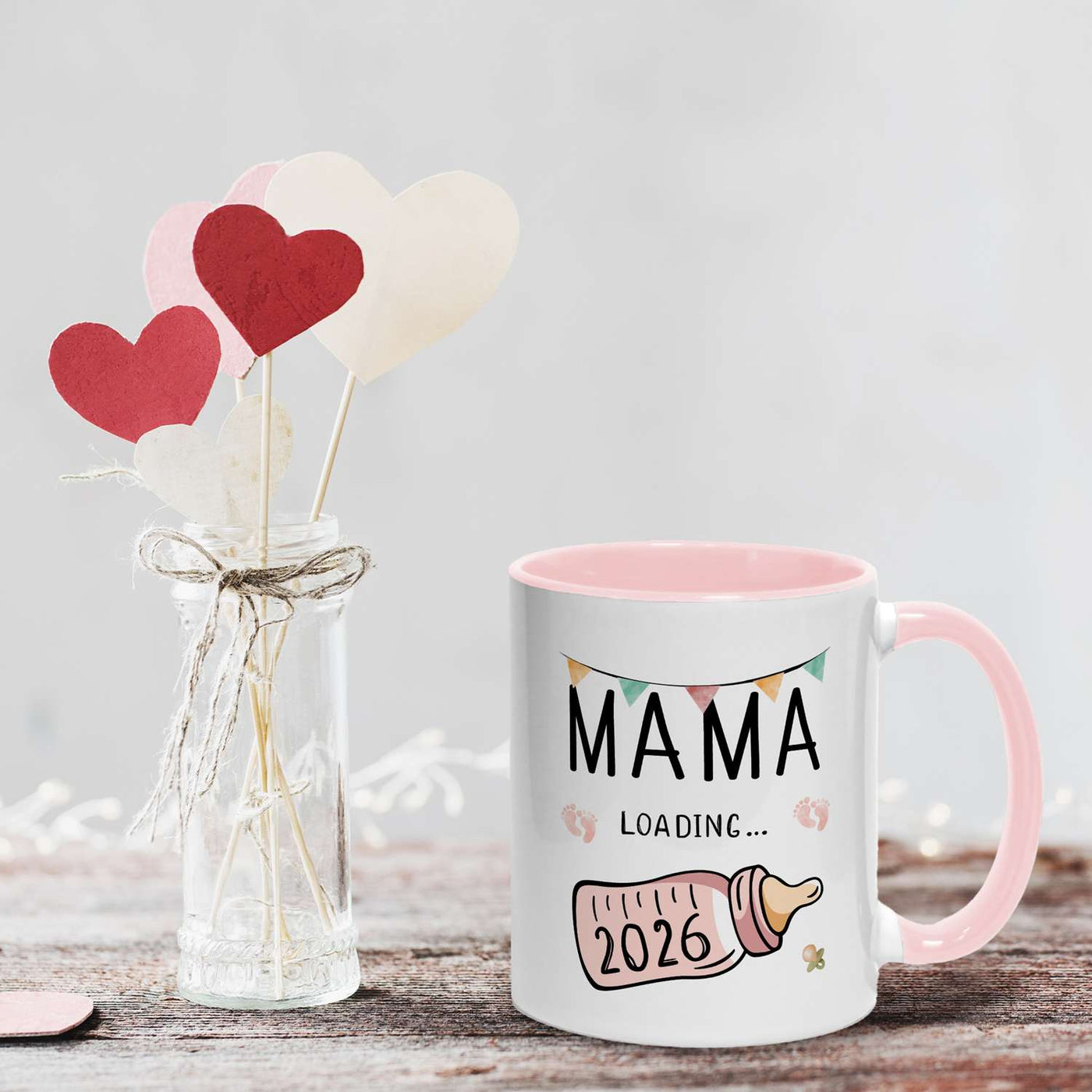 Tasse - Mama loading mit Babyflasche (2026)