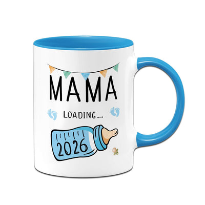 Tasse - Mama loading mit Babyflasche (2026)