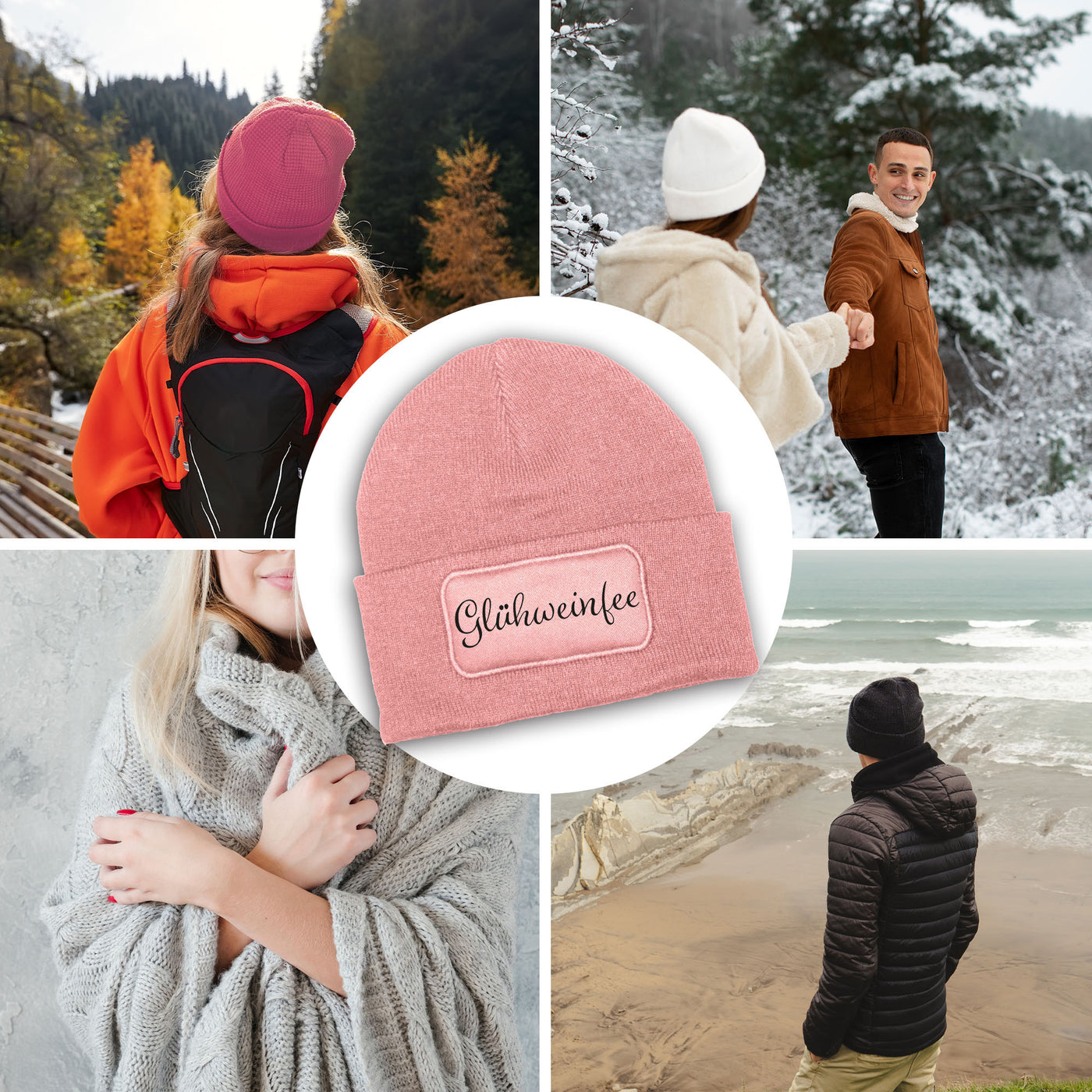 Beanie Mütze - Glühweinfee