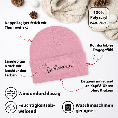 Beanie Mütze - Glühweinfee