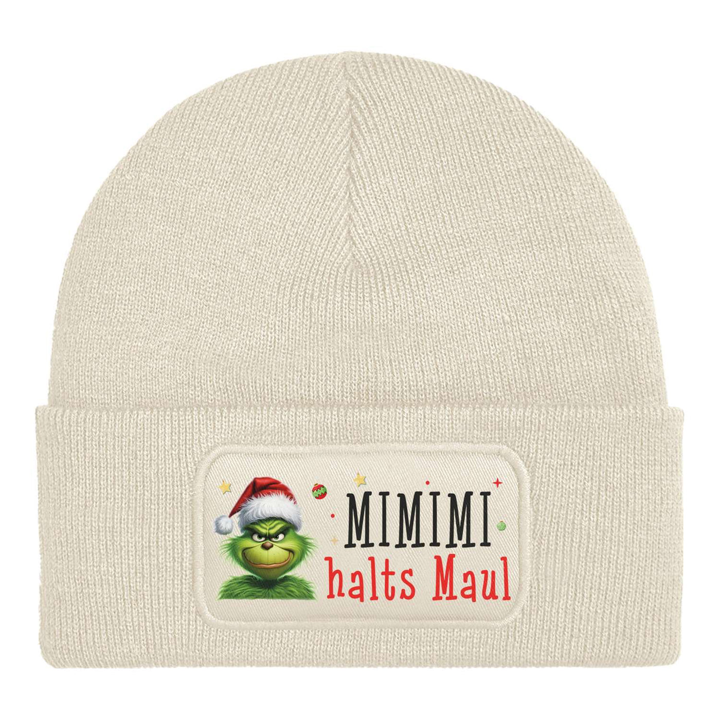 Beanie Mütze - Grinch - Mimimi Halts Maul! (CS)