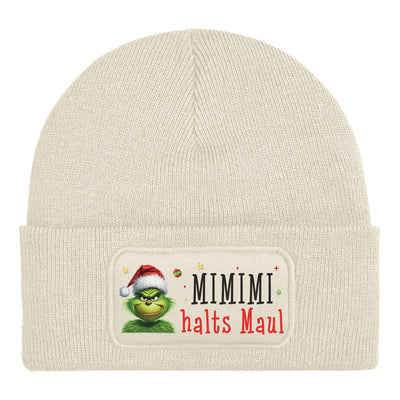 Beanie Mütze - Grinch - Mimimi Halts Maul! (CS)