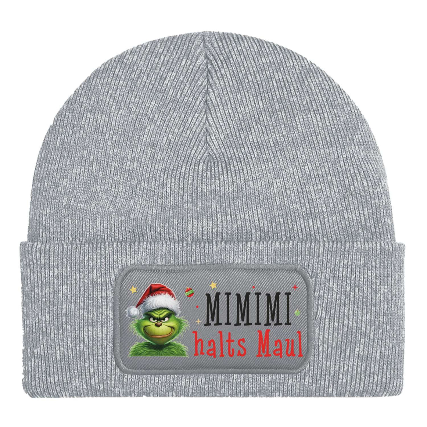 Beanie Mütze - Grinch - Mimimi Halts Maul! (CS)