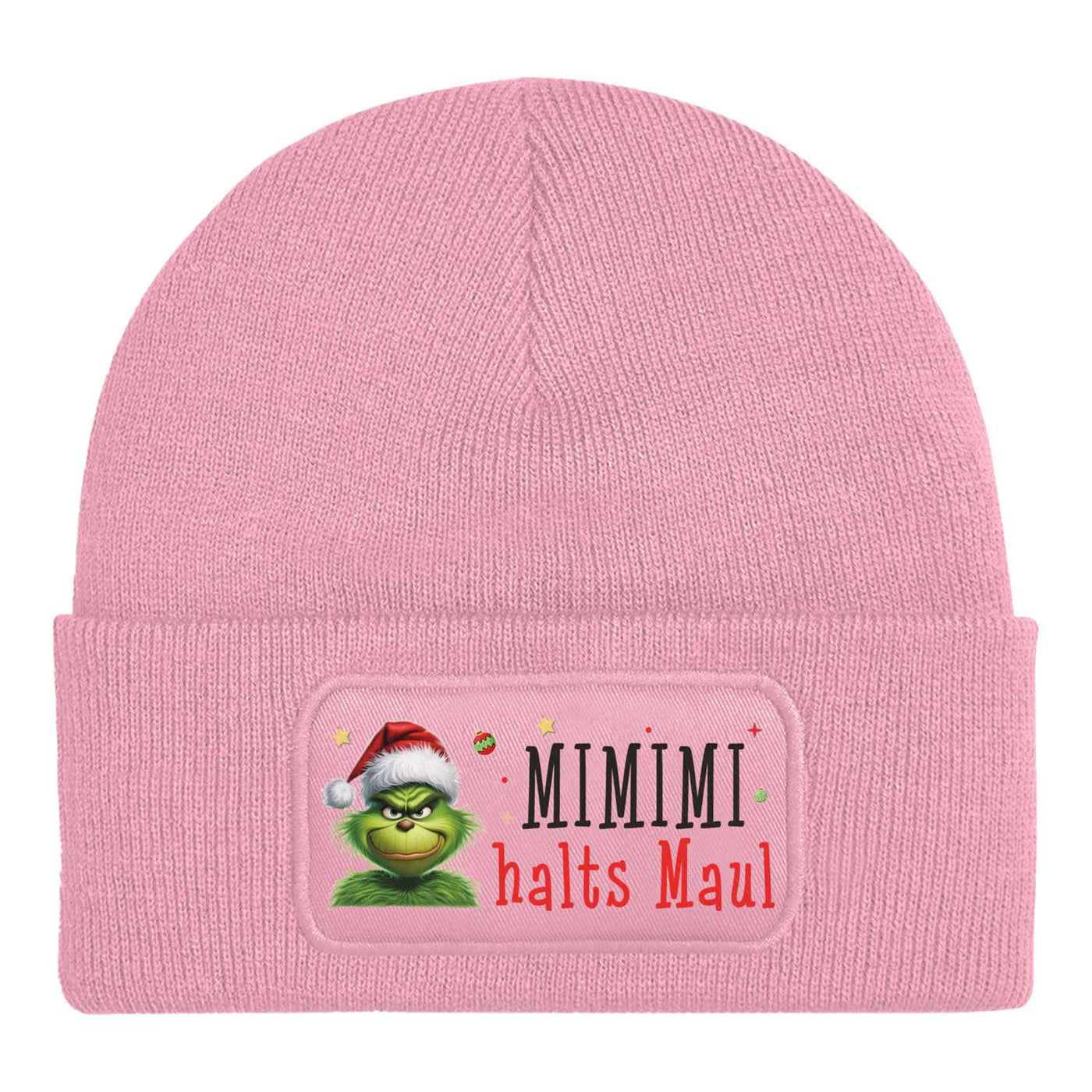 Beanie Mütze - Grinch - Mimimi Halts Maul! (CS)