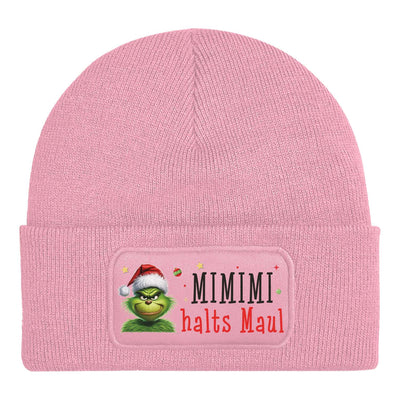Beanie Mütze - Grinch - Mimimi Halts Maul! (CS)
